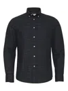 Loja Das Meias Buttoned Checked Shirt In Blue