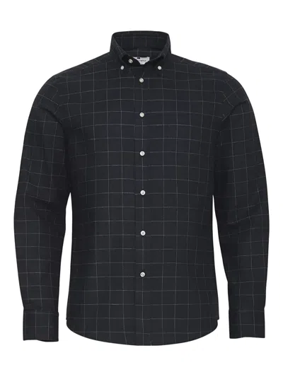 Loja Das Meias Buttoned Checked Shirt In Blue