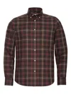 Loja Das Meias Buttoned Checked Shirt In Brown