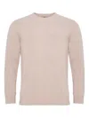 Loja Das Meias Crew-neck Long-sleeves Jersey Sweater In Pink