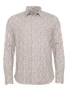 Loja Das Meias Floral-pattern Shirt In Neutral