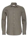 Loja Das Meias Patterned Shirt In Brown
