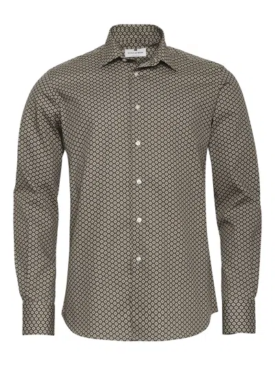 Loja Das Meias Patterned Shirt In Brown