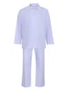 Loja Das Meias Striped Pyjamas In Purple