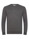 Loja Das Meias V-neck Sweater In Gray