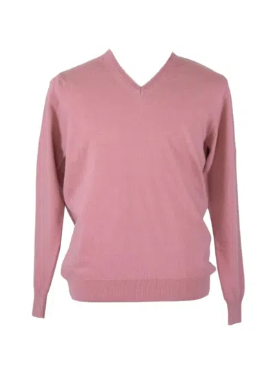 Loja Das Meias Pullover Mit V-ausschnitt In Pink