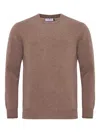 Loja Das Meias Wool Sweater In Brown