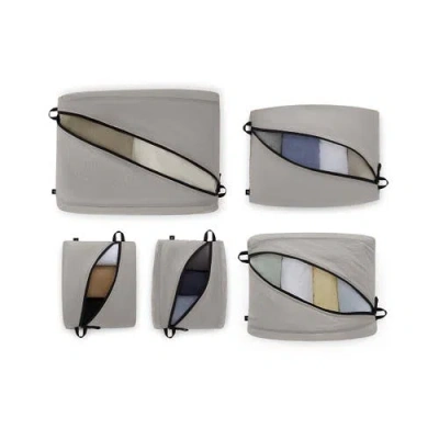 Lojel Ordo 5-piece Travel Packing Organizer Set For Suitcases In Gray