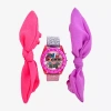 Lol Girls Digital Multicolor 3-pc. Watch Boxed Set 40156jc21 In Transparent