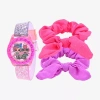 Lol Girls Purple 3-pc. Watch Boxed Set 40156jc In Transparent
