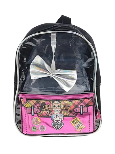 Pre-owned Lol Surprise Kids' Backpack In Black