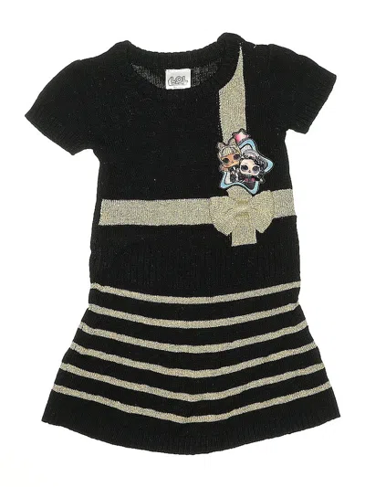 Pre-owned Lol Surprise Kids' Dress In Black