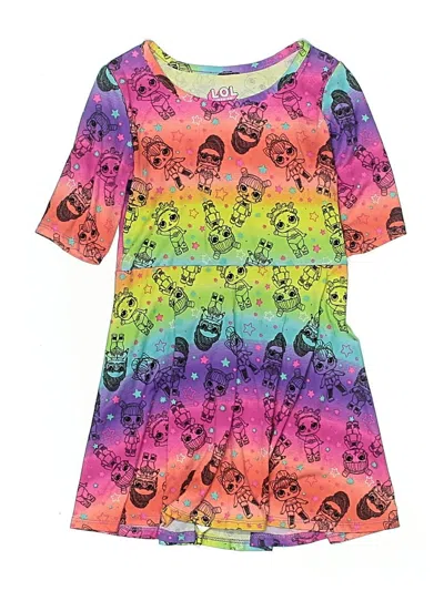 Pre-owned Lol Surprise Kids' Dress In Orange