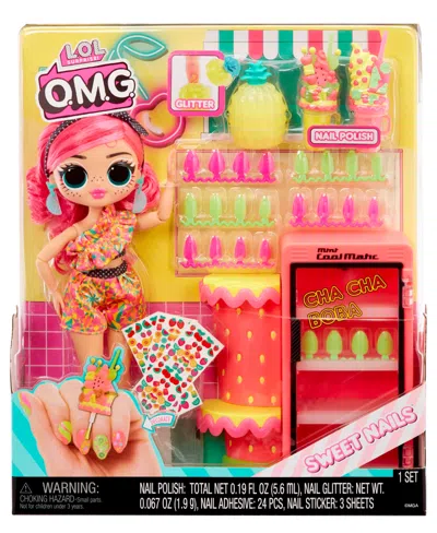 Lol Surprise Kids' Omg Sweet Nails Pinky Pops Fruit Shop In Multicolor