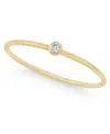 Lola Ade 14k Gold-plated Cubic Zirconia Minimalist Ring In Gold