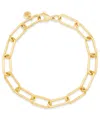 Lola Ade 18k Gold-plated Stainless Steel Paperclip Chain Link Bracelet In Gold