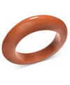 Lola Ade Colored Resin Slip-on Bangle Bracelet In Orange
