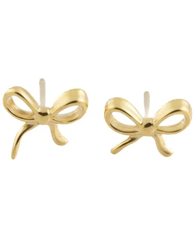 Lola Ade Petite Noeud Gold-tone Stud Earrings
