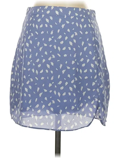 Pre-owned Lola And Grace Casual Skirt In Blue