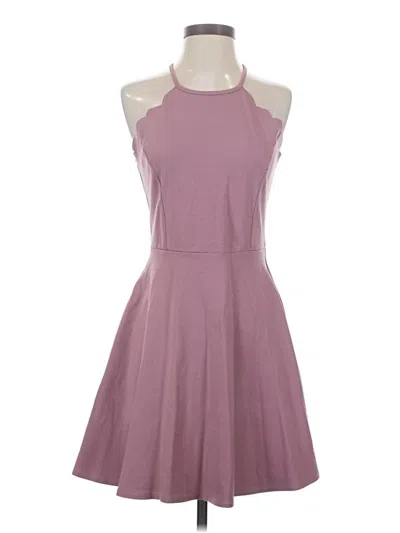 Pre-owned Lola And Grace Cocktail Dress In Purple