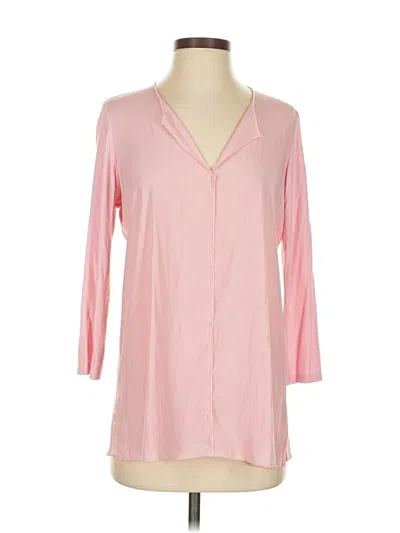 Pre-owned Lola And Sophie 3/4 Sleeve Blouse In Pink