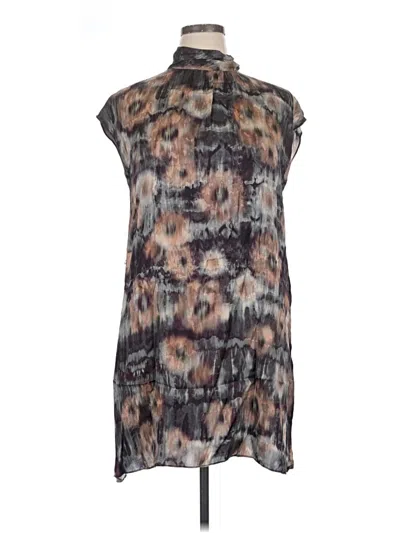 Pre-owned Lola And Sophie Casual Dress In Gray