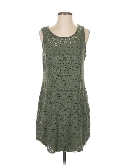 Pre-owned Lola And Sophie Casual Dress In Green