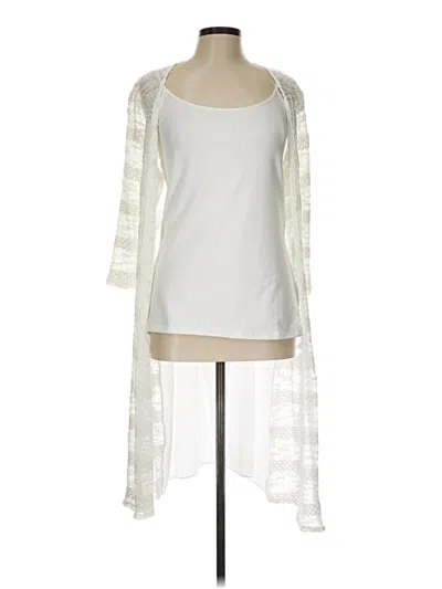 Pre-owned Lola And Sophie Kimono In Ivory