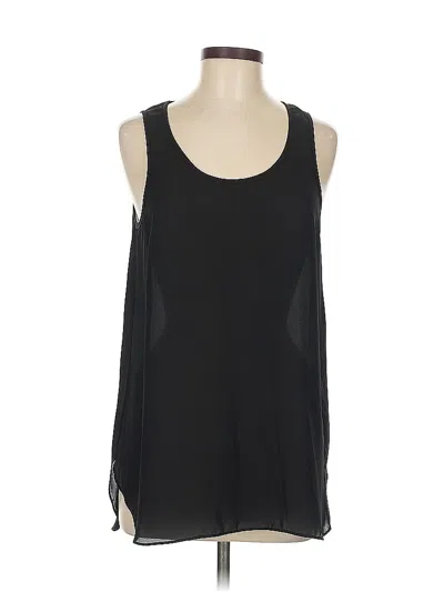 Pre-owned Lola And Sophie Sleeveless Blouse In Black