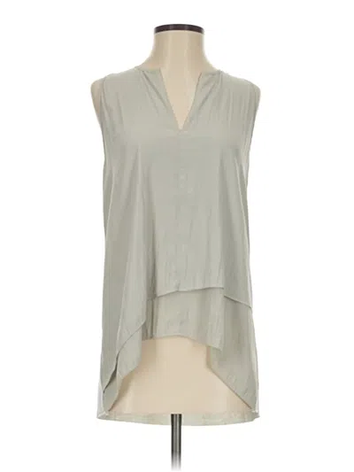 Pre-owned Lola And Sophie Sleeveless Blouse In Gray