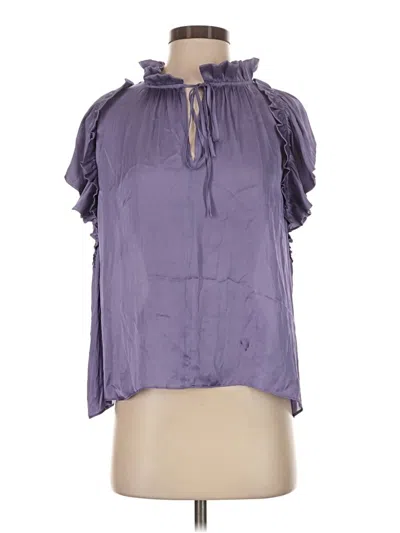 Pre-owned Lola And Sophie Sleeveless Blouse In Purple