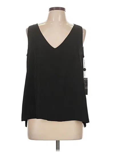 Pre-owned Lola And Sophie Tank Top Black Cold Shoulder Neckline Tops