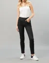 Lola And Sophie Wash Denim Jean In Dark Denim In Blue