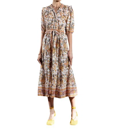Lola Australia Pacific Spice Dress In Beige