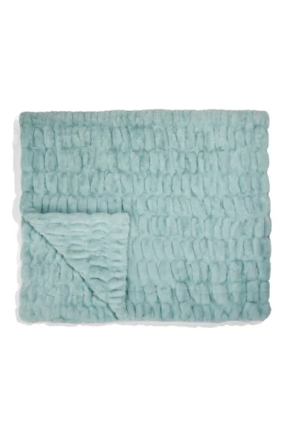 Lola Blankets Lola Original Tie Dye Throw Blanket In Blue