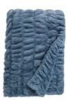 Lola Blankets Original Throw Blanket In Blue