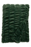 Lola Blankets Original Throw Blanket In Green