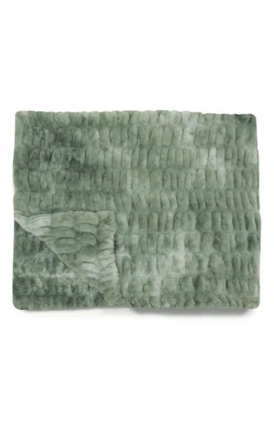 Lola Blankets Original Throw Blanket In Green