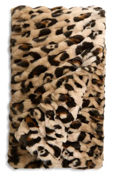 Lola Blankets Original Throw Blanket In Brown