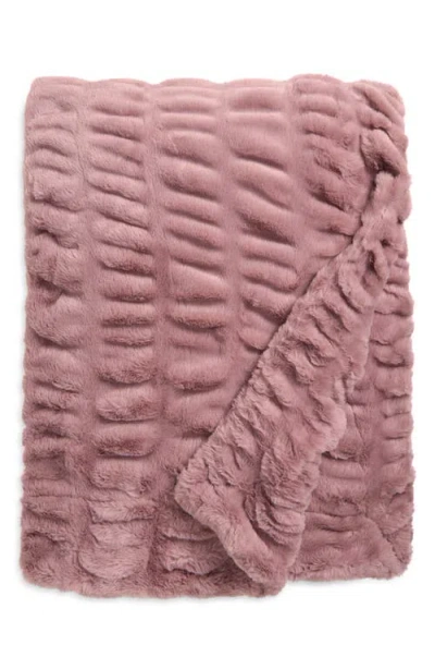 Lola Blankets Original Throw Blanket In Pink