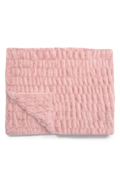 Lola Blankets Original Throw Blanket In Pink
