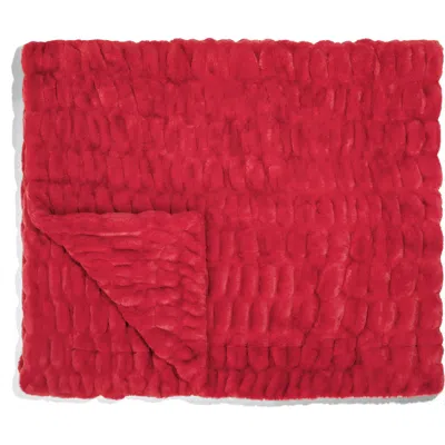 Lola Blankets Original Throw Blanket In Red