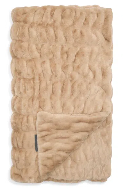 Lola Blankets Original Throw Blanket In Brown