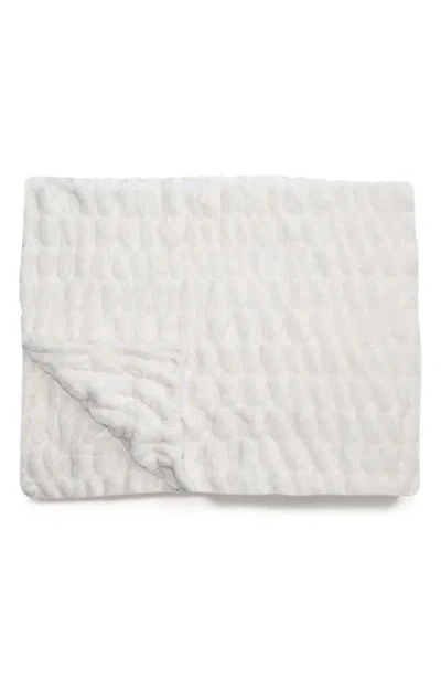 Lola Blankets Original Throw Blanket In White