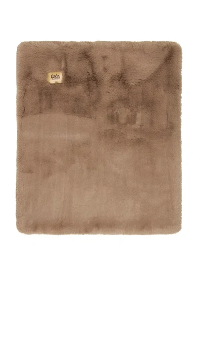 Lola Blankets The Pet Pad In Brown