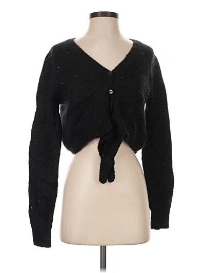 Pre-owned Lola Cardigan Sweater In Black