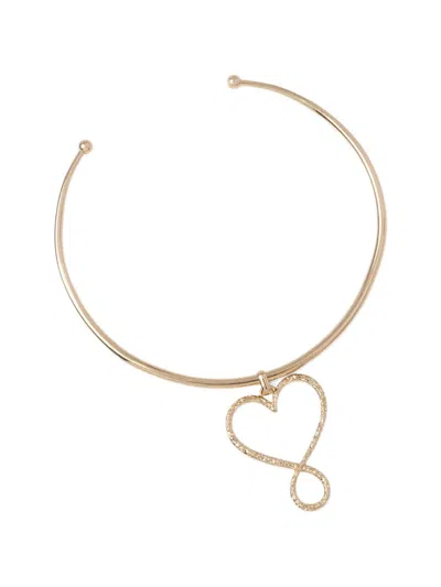 Lola Casademunt Heart-pendant Necklace In Gold