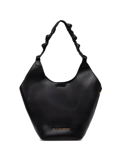 Lola Casademunt Knotted-handle Tote Bag In Black