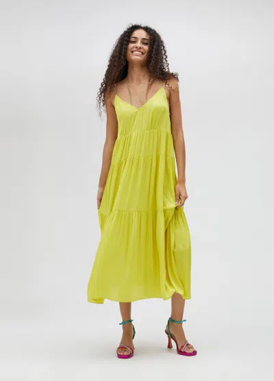Lola Casademunt Women's Dress  Ls2516058-gi Long In Yellow