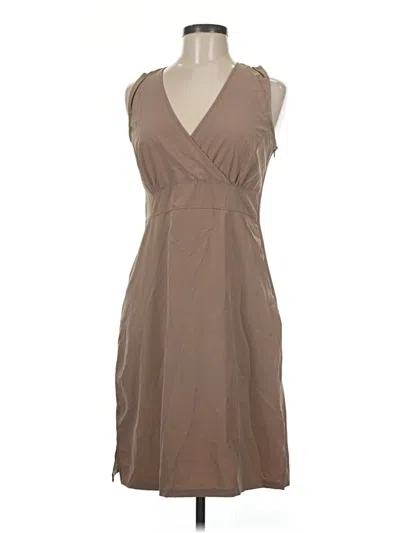 Pre-owned Lola Casual Dress In Tan